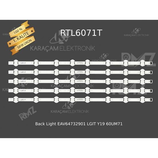 Back Light EAV64732901 LGIT Y19 60UM71 resmi
