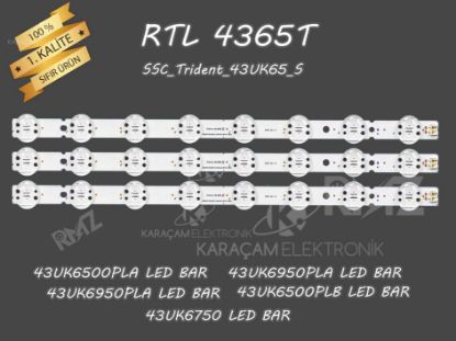 LG 43UK6500PLA LED BAR , LG 43UK6950PLB LED BAR , LG 43UK6750 LED BAR resmi