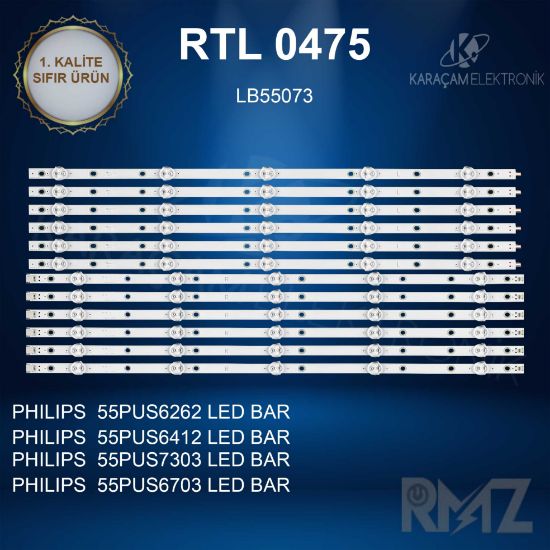 LB55073 philips 55pus6262, 55pus6412, 55pus7303, 55pus6703 resmi