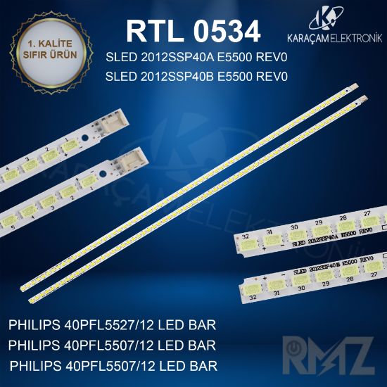 PHILIPS 40PFL5527/12 LED BAR , PHILIPS 40PFL5507/12 LED BAR ,  PHILIPS 40PFL5007/12 LED BAR  resmi