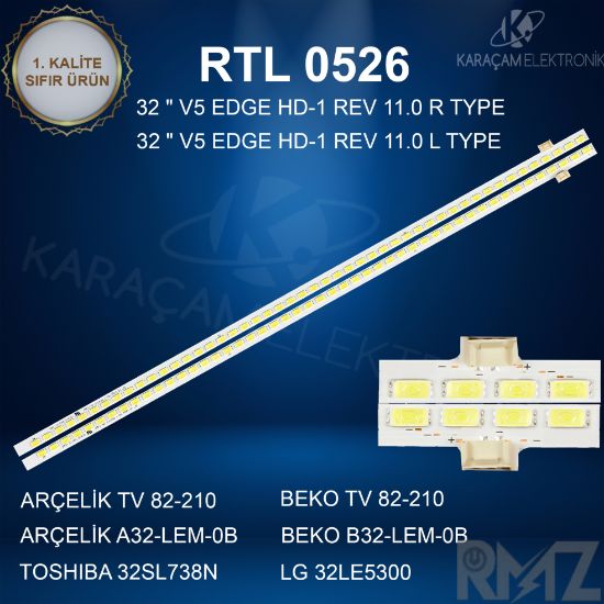 ARÇELİK TV 82-210 LED BAR,  BEKO TV 82-210 LED BAR ,  LG 32LV2500 LED BAR ,LG 32LE5300 LED BAR , TOSHIBA 32SL738N LED BAR  resmi