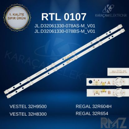 VESTEL 32H9500 LED BAR , VESTEL 32H8300 LED BAR, REGAL 32R604H LED BAR  resmi
