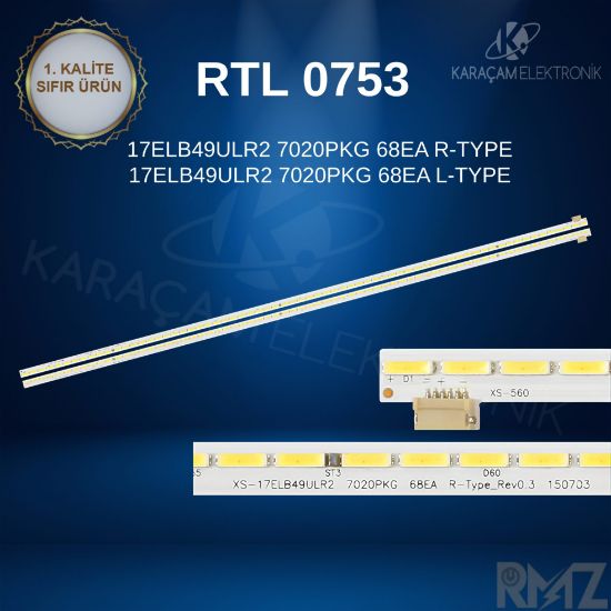 17ELB49ULR2 7020PKG 68EA R-TYPE  , 17ELB49ULR2 7020PKG 68EA L-TYPE   resmi