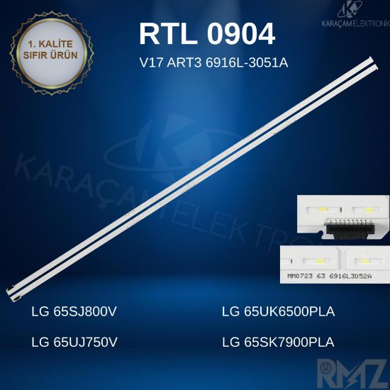 V17 ART3 6916L-3051A, 6916L-3052A, 6922L-0220A, LG 65UK6500PLA resmi