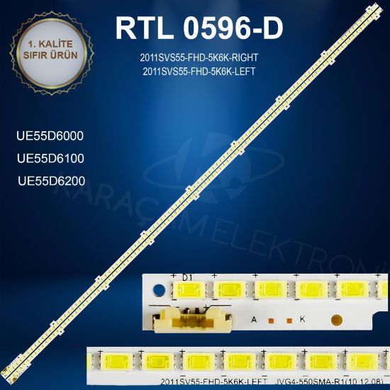 SAMSUNG  UE55D6000 LED BAR , SAMSUNG UE55D6050 LED BAR , SAMSUNG UE55D6100 LED BAR , SAMSUNG UE55D6200 LED BAR ,  resmi