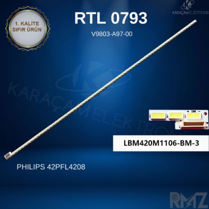 PHILIPS 42PFL4208 LED BAR , LBM420M1106-BM-3 (HF)(0), 015B8000-A97-000-9803, V9803-A97-00 resmi