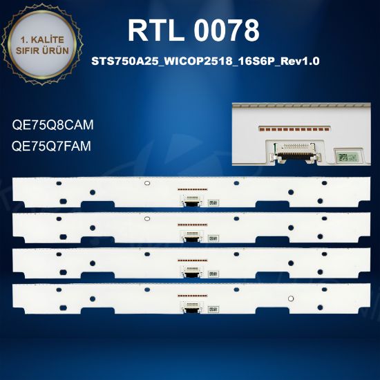 SAMSUNG QE75Q8CAM LED BAR , SAMSUNG QE75Q7FAM LED BAR , BN96-42359A resmi