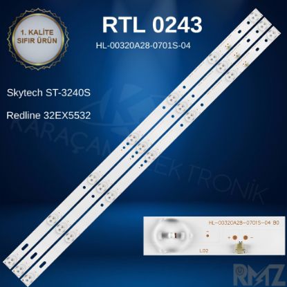 Skytech ST-3240S LED BAR , Redline 32EX5532 LED BAR , HL-00320A28-0701S-04 B0, 180.DT0-321800, ZDCX32D07-ZC14FG-05, LED BAR BACKLIGHT , Skytech ST-3240S LED BAR resmi