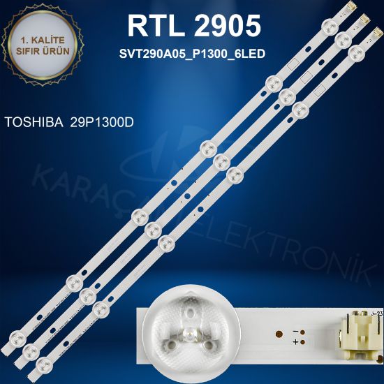 TOSHIBA 29P1300D LED BAR, TOSHIBA 29P1300 LED BAR resmi