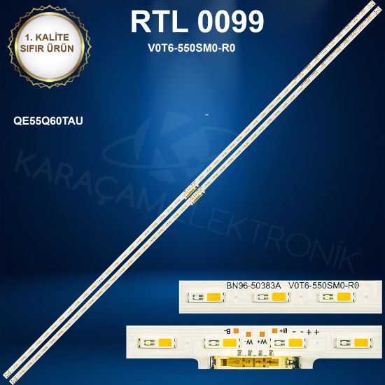 SAMSUNG QE55Q60TAU LED BAR , SAMSUNG QM55B, QM55R-A, QM55R-B, QM55R MONİTÖR  resmi