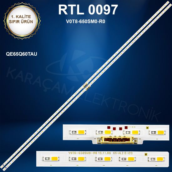 SAMSUNG QE65Q60TAU LED BAR ,QM65B, QM65R-A, QM65R-B, QM65R LED BAR  resmi