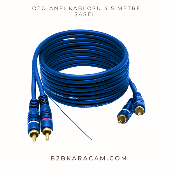 OTO ANFİ KABLOSU 4.5 METRE ŞASELİ resmi
