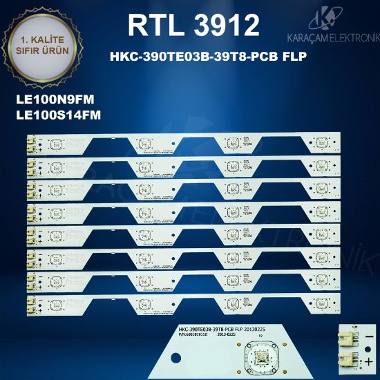 NORDMENDE LE100N9FM LED BAR, NORMENDE LE100S14FM LED BAR ,HKC-390TE03B-39T8-PCB resmi