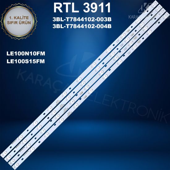 NORDMENDE LE100N10FM, NORDMENDE LE100S15FM, 3BL-T7844102-003B, 3BL-T7844102-004B resmi