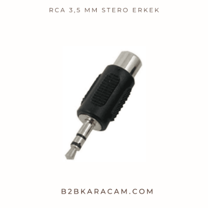 RCA 3,5 mm Stero Erkek resmi