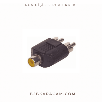 RCA Dişi - 2 RCA Erkek  resmi