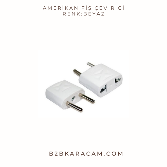 Amerikan Fiş Çevirici   Renk:Beyaz resmi