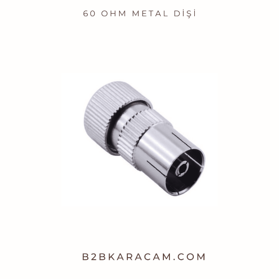 60 OHM METAL DİŞİ resmi