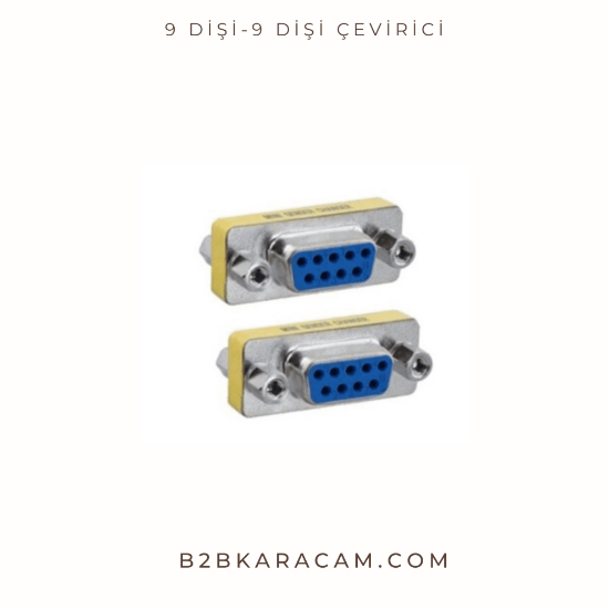 9 Dişi-9 Dişi Çevirici resmi