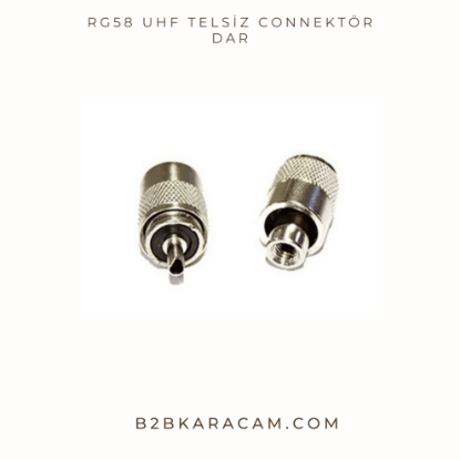 RG58 UHF TELSİZ CONNEKTÖR DAR resmi