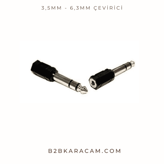 3,5mm - 6,3mm Çevirici resmi