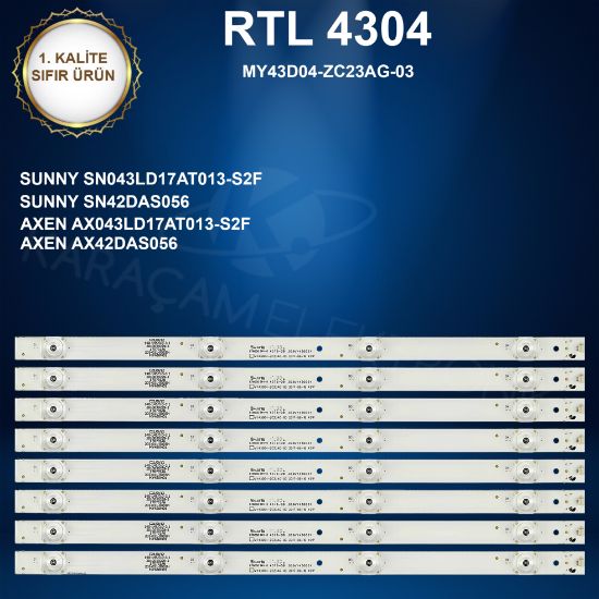 SUNNY SN043LD17AT013-S2F,AXEN AX043LD17AT013-S2F,SUNNY SN42DAS056/1032-B LED BAR ,AXEN AX42DAS056/1032-B LED BAR resmi