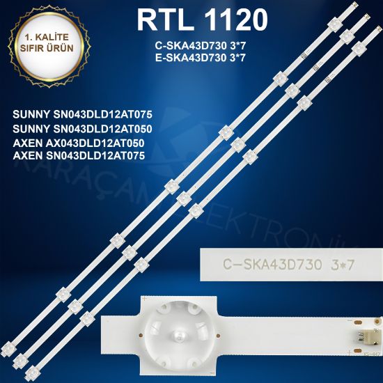 SUNNY SN043DLD12AT075 LED BAR , AXEN AX043DLD12AT075 LED BAR , SUNNY SN043DLD16AT015 LED BAR , AXEN AX043DLD16AT015 LED BAR , HI-LEVEL HL43DLK13/0216 LED BAR resmi
