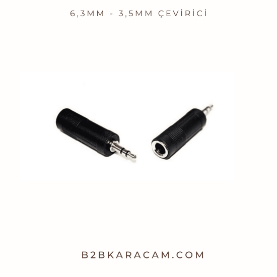 6,3mm - 3,5mm Çevirici resmi
