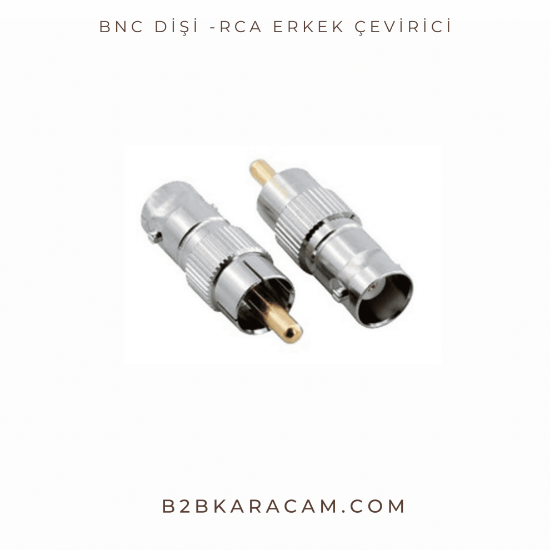BNC Dişi -RCA Erkek Çevirici resmi