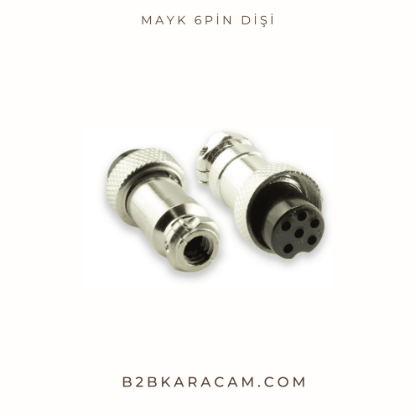Mayk 6Pin Dişi resmi