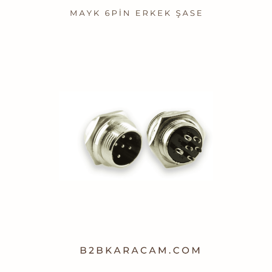Mayk 6Pin Erkek Şase resmi