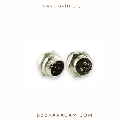 Mayk 8Pin Dişi resmi