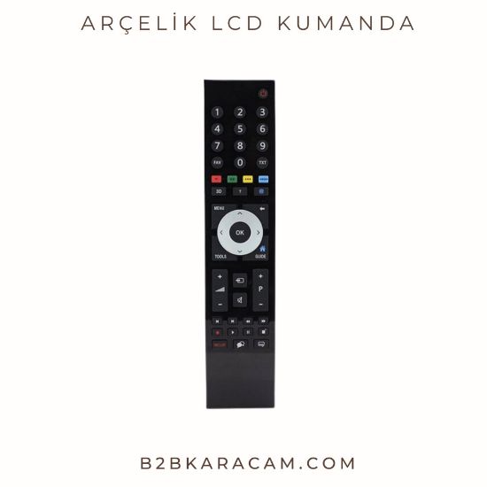 Arçelik - Beko LCD TV Kumandası  3D resmi