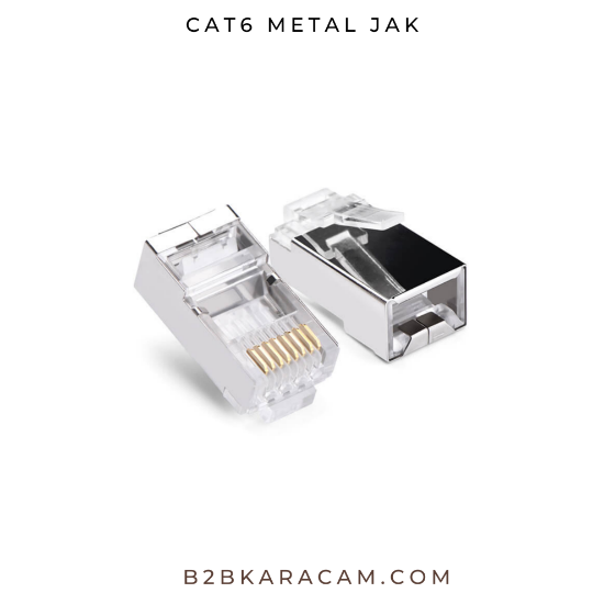 CAT6 Metal Jak  resmi