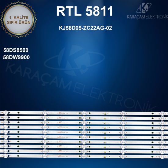DİJUSTU 58DS8500 LED BAR, DİJUTSU 58DW9900 LED BAR, KJ58D05-ZC22AG-02 resmi