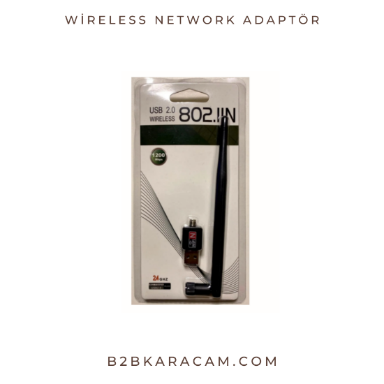 WİRELESS NETWORK ADAPTÖR resmi