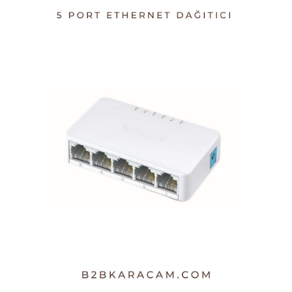 5 PORT ETHERNET DAĞITICI  resmi