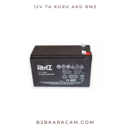 12V 7A KURU AKÜ RMZ resmi