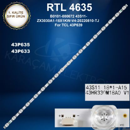 TCL 43P635 LED BAR, TCL 43P633 LED BAR  resmi