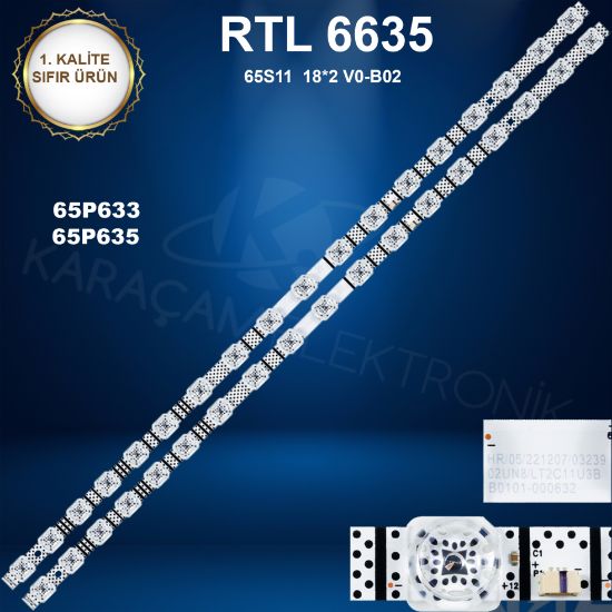  TCL 65P635 LED BAR , TCL 65V6EA LED BAR , TCL  65S455 LED BAR  resmi