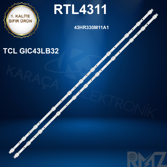 TCL 43HR 43HR330M11A1 GIC43LB32-3030F2.1D-V0.9 resmi